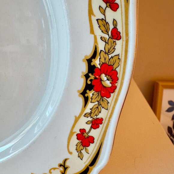 1930s Vintage Alfred Meakin Dunkirk Plate - Picture 4 of 10